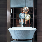 George Mirror with Inox Frame