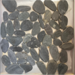 Flat Pebbles- Dark Gray44